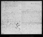 Letter from Maggie R. [Margaret Muir Reid] to John Muir, 1884 Oct 24. by Maggie R. [Margaret Muir Reid]