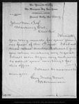 Letter from W. E. Dennison to John Muir, [1885?] Aug. by W E. Dennison