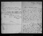 Letter from Maggie [Margaret Muir Reid] to John Muir, 1889 Jan 15. by Maggie [Margaret Muir Reid]