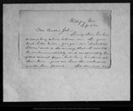 Letter from Mary [Muir Hand] to John Muir, 1889 Sep 9. by Mary [Muir Hand]