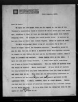 Letter from R[obert] U[nderwood] Johnson to John Muir, 1889 Aug 21. by R[obert] U[nderwood] Johnson