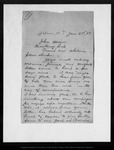 Letter from P. B. Van Trump to John Muir, 1889 Jan 23. by P. B. Van Trump