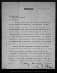 Letter from R[obert] U[nderwood] Johnson to John Muir, 1890 Oct 3. by R[obert] U[nderwood] Johnson