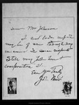 Letter from John Muir to [Robert Underwood] Johnson, [ca. 1890]. by John Muir