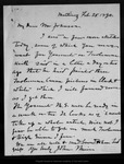 Letter from John Muir to [Robert Underwood] Johnson, 1890 Feb 25. by John Muir