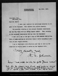 Letter from R[obert] U[nderwood] Johnson to John Muir, 1890 May 28. by R[obert] U[nderwood] Johnson