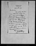 Letter from Ja[me]s D. Mc Gilliway to [Louie Muir], 1893 Oct 14. by Ja[me]s D. Mc Gilliway