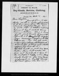 Letter from D[avid] G. Muir to John Muir, 1891 Mar 4. by D[avid] G. Muir