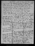 Letter from James D[avie] Butler to John Muir, 1893 Nov 6. by James D[avie] Butler