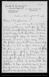 Letter from Charles Walter Carruth to John Muir, 1893 Jun 19. by Charles Walter Carruth
