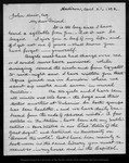 Letter from James D[avie] Butler to John Muir, 1892 Apr 21. by James D[avie] Butler