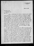 Letter from Ripley Hitchcock to John Muir, 1893 Mar 8. by Ripley Hitchcock