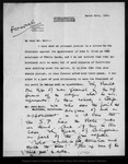 Letter from R[obert] U[nderwood] Johnson to John Muir, 1893 Mar 20. by R[obert] U[nderwood] Johnson