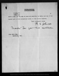 Letter from R[obert] U[nderwood] Johnson to John Muir, 1891 Jul 22. by R[obert] U[nderwood] Johnson