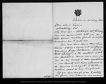 Letter from Georage E. Whitney to John Muir, 1892 May 25. by Georage E. Whitney