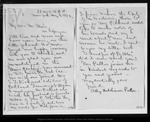Letter from Abby Hutchinson Patton to John Muir, 1892 May 2. by Abby Hutchinson Patton