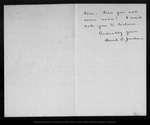 Letter from David S. Jordan to John Muir, 1901 Dec 20. by David S. Jordan