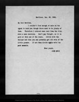 Letter from John Muir to [C. Hart] Merriam, 1900 Dec 28. by John Muir