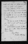 Letter from Vernon Bailey to John Muir, 1900 Nov 3. by Vernon Bailey