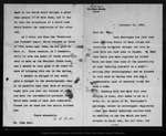 Letter from W[illiam] B[elmont] Parker to John Muir, 1900 Nov 21. by W[illiam] B[elmont] Parker
