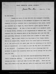 Letter from C[harles] S[prague] Sargent to John Muir, 1900 Jun 11. by C[harles] S[prague] Sargent