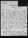 Letter from T[heodore] P. Lukens to John Muir, 1901 Jan 12. by T[heodore] P. Lukens