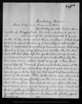 Letter from Wanda [Muir] to [John Muir, Louie and Helen Muir], [1900 ? ] Feb 11 . by Wanda [Muir]