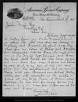 Letter from Cha[rle]s R. Smith to John Muir, 1901 Apr 9. by Cha[rle]s R. Smith