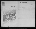 Letter from W[illiam] B[elmost] Parker to John Muir, 1901 Jun 25. by W[illiam] B[elmost] Parker