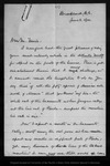 Letter from Robert Ridgway to John Muir, 1900 Jun 8. by Robert Ridgway