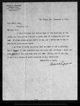 Letter from Oscar A. Trippet to John Muir, 1900 Dec 6. by Oscar A. Trippet