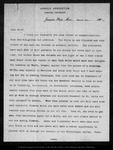Letter from C[harles] S[prague] Sargent to John Muir, 1901 Mar 18. by C[harles] S[prague] Sargent