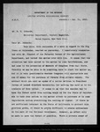Letter from Arnold Hague to R[obert] U[nderwood] Johnson , 1900 Jan 31 . by Arnold Hague