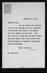 Letter from W[illiam] B[elmont] Parker to John Muir, 1901 Dec 17. by W[illiam] B[elmont] Parker
