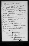 Letter from L. M. Powers to [John Muir], [ca. 1900]. by L M. Powers