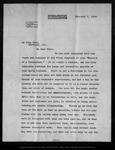 Letter from R[obert] U[nderwood] Johnson to John Muir, 1900 Feb 7 . by R[obert] U[nderwood] Johnson