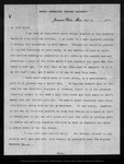 Letter from C[harles] S[prague] Sargent to John Muir, 1900 May 4. by C[harles] S[prague] Sargent