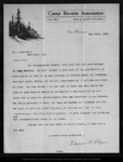 Letter from Edward B. Payne to John Muir, 1901 May 10. by Edward B. Payne