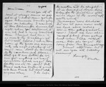 Letter from Wanda [Muir] to [Louie Strentzel Muir], [ca.1901]. by Wanda [Muir]