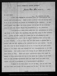 Letter from C[harles] S[prague] Sargent to John Muir, 1900 Mar 5. by C[harles] S[prague] Sargent