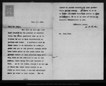 Letter from W[illiam] B[elmost] Parker to John Muir, 1901 Jul 17. by W[illiam] B[elmost] Parker