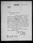 Letter from R[obert] U[nderwood] Johnson to John Muir, 1900 Oct 30. by R[obert] U[nderwood] Johnson