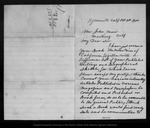 Letter from Galen Clark to John Muir, 1900 Oct 30. by Galen Clark