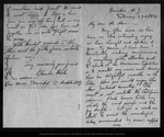 Letter from Charles [A.] Keeler to John Muir, 1901 Feb 23. by Charles [A.] Keeler