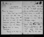 Letter from W[illiam] Douglas to John Muir, 1902 Nov 20. by W[illiam] Douglas