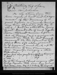 Letter from John Muir to [Robert Underwood] Johnson, 1902 Sep 15. by John Muir