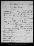 Letter from John Muir to [A. H.] Sellers, 1902 Jan 29. by John Muir