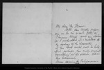 Letter from Kate Glessner Carrithers to John Muir, [ca. 1902] May 21. by Kate Glessner Carrithers