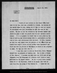 Letter from R[obert] U[nderwood] Johnson to John Muir, 1902 Aug 19. by R[obert] U[nderwood] Johnson