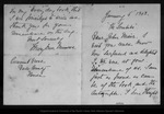 Letter from Mary Barr Munroe to John Muir, 1902 Jan 5. by Mary Barr Munroe
